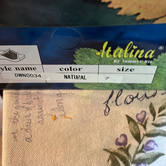 I am reposhing these beautiful sandals Iwas unable to get past info - Picture 5 of 5